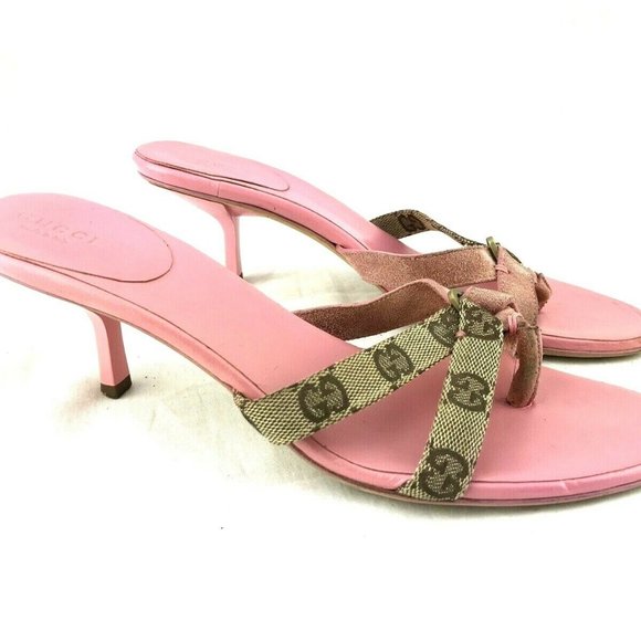 pink gucci heels